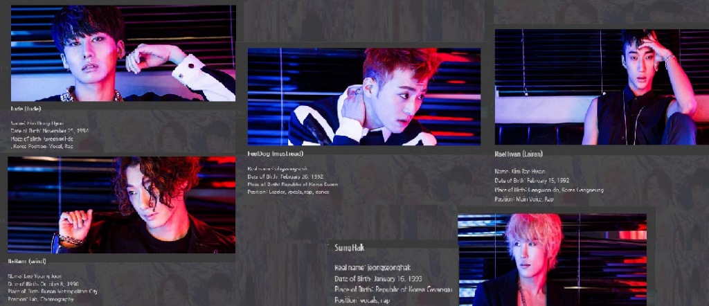 Photos of BIGSTAR from Brave Entertainment’s official website - http://bigstar.bravesound.com.