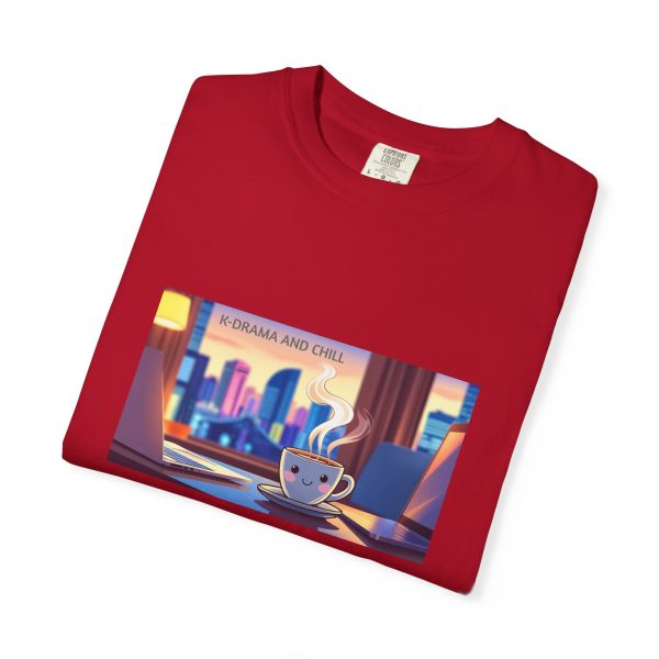 Cozy Morning Vibes T-Shirt - Unisex Garment-Dyed Tee, Coffee Lovers Gift, Casual Everyday Wear, Relaxing Home Style, Perfect for Any [...] - Image 55
