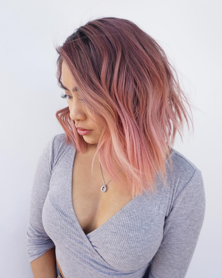 ombre Asian hair