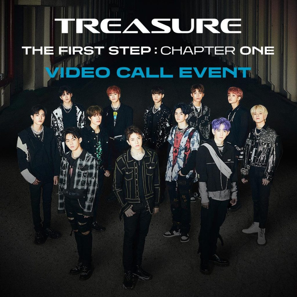 TREASURE 1st SINGLE ALBUM [THE FIRST STEP - CHAPTER ONE] VIDEO CALL EVENT