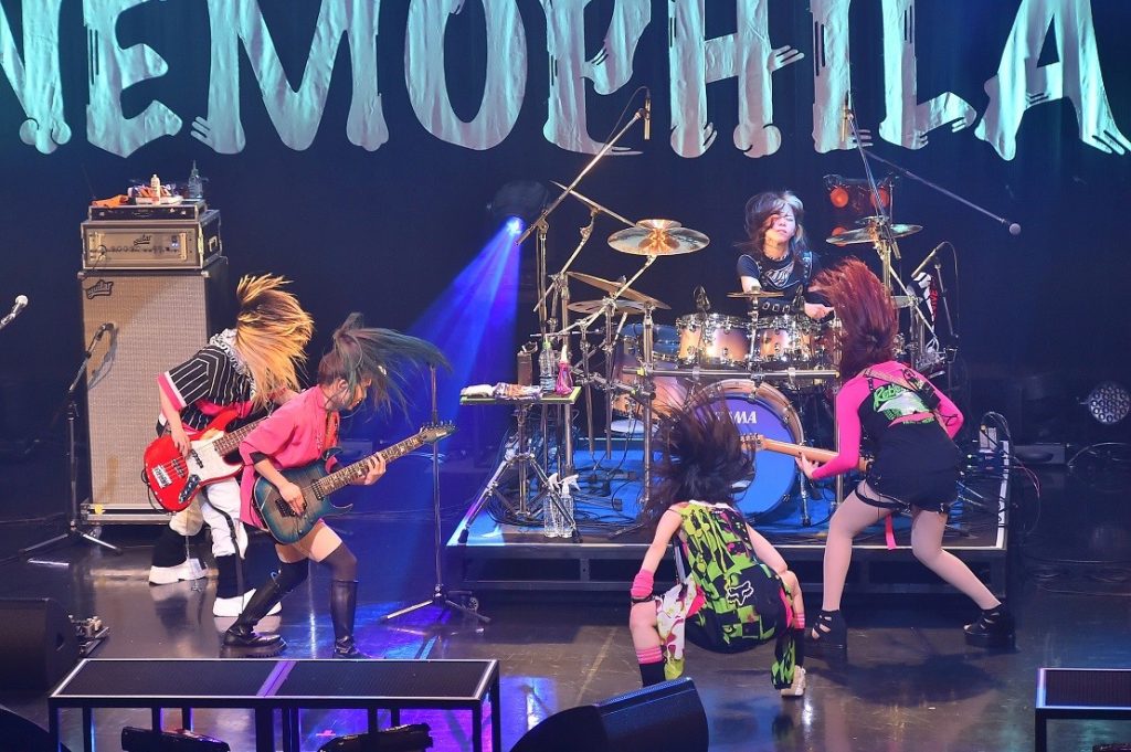 NEMOPHILA, the Japanese heavy metal girl band, announced their 