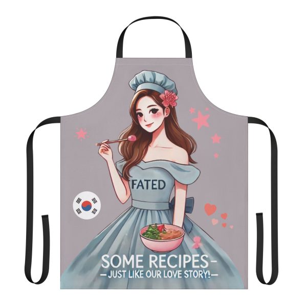 Cute Cooking Apron with Colorful Straps, Fun Kitchen Gift, Couples Cooking, Creative Recipe Apron, Perfect for Food Lovers, Heartwarming
