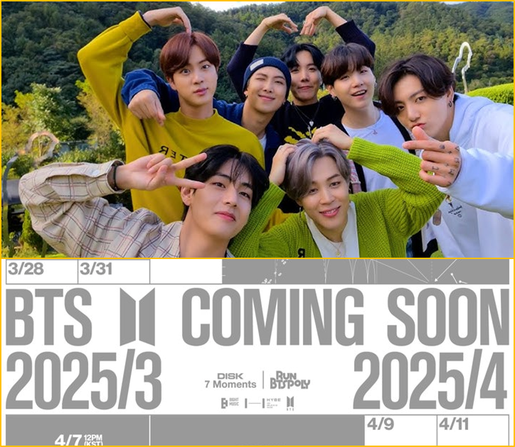BTS – March 2025 Projects Revealed