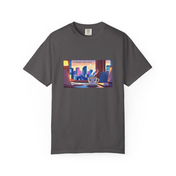 Cozy Morning Vibes T-Shirt - Unisex Garment-Dyed Tee, Coffee Lovers Gift, Casual Everyday Wear, Relaxing Home Style, Perfect for Any [...] - Image 41