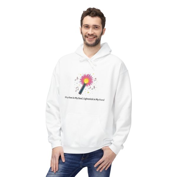Musical Vibe Hoodie, Cozy Unisex Hoodie, Perfect for Music Lovers, Gifts for Musicians, Soulful Apparel for Events, Softstyle Fleece [...] - Image 3