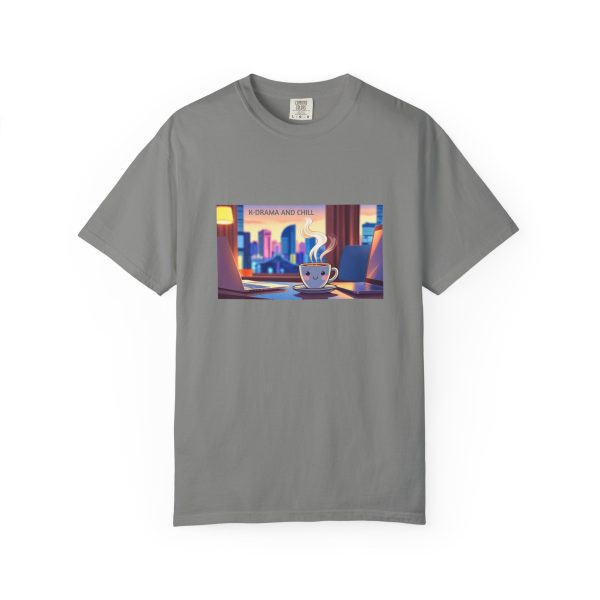 Cozy Morning Vibes T-Shirt - Unisex Garment-Dyed Tee, Coffee Lovers Gift, Casual Everyday Wear, Relaxing Home Style, Perfect for Any [...] - Image 37