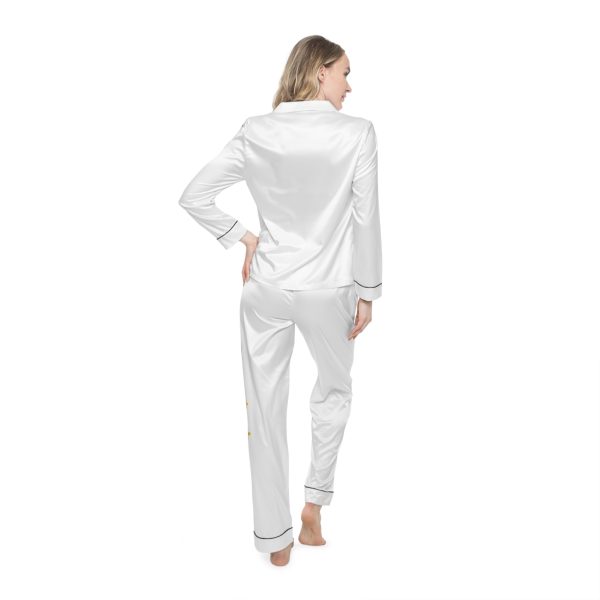 K-Pop & K-Drama Satin Pajamas for Women, Cute Sleepwear, Pajama Set, Gifts for Fans, Cozy Nights - Image 4