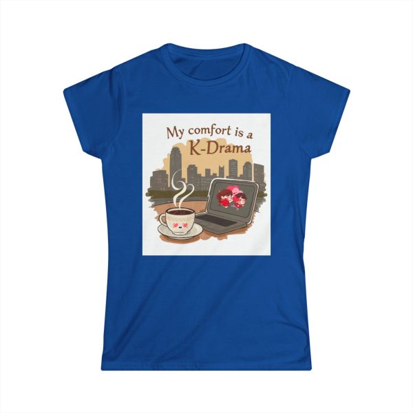 K-Drama Comfort Tee, Women's Tee, Cute Shirt, Gift for K-Drama Fans, Cozy Graphic Tee, Relaxation Wear, Casual Outfit - Image 28