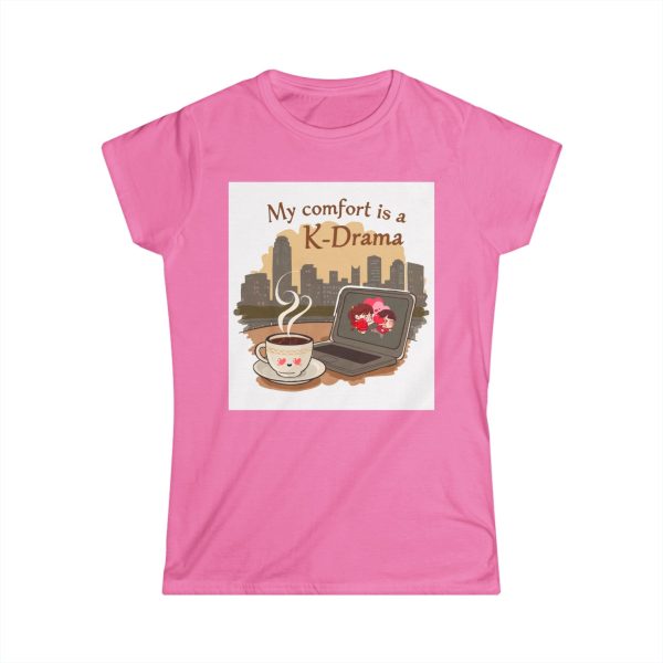 K-Drama Comfort Tee, Women's Tee, Cute Shirt, Gift for K-Drama Fans, Cozy Graphic Tee, Relaxation Wear, Casual Outfit - Image 40