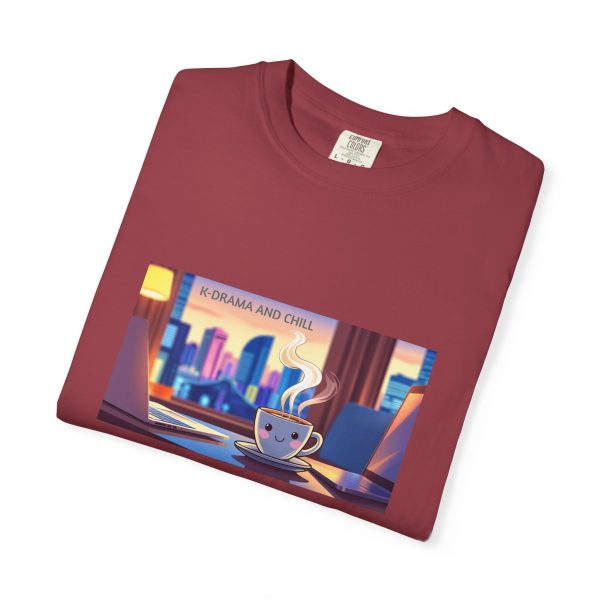 Cozy Morning Vibes T-Shirt - Unisex Garment-Dyed Tee, Coffee Lovers Gift, Casual Everyday Wear, Relaxing Home Style, Perfect for Any [...] - Image 51