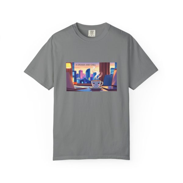 Cozy Morning Vibes T-Shirt - Unisex Garment-Dyed Tee, Coffee Lovers Gift, Casual Everyday Wear, Relaxing Home Style, Perfect for Any [...] - Image 29
