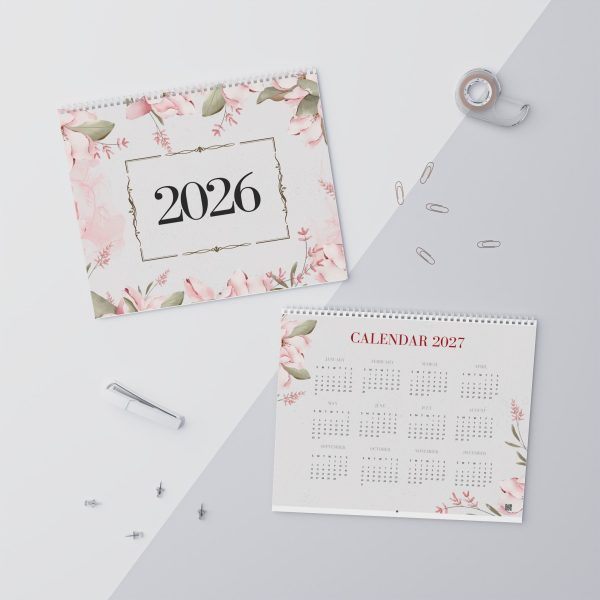 Kpop Wall Calendar 2026 | Floral Aesthetic Merch for Kpop Fans - Image 7