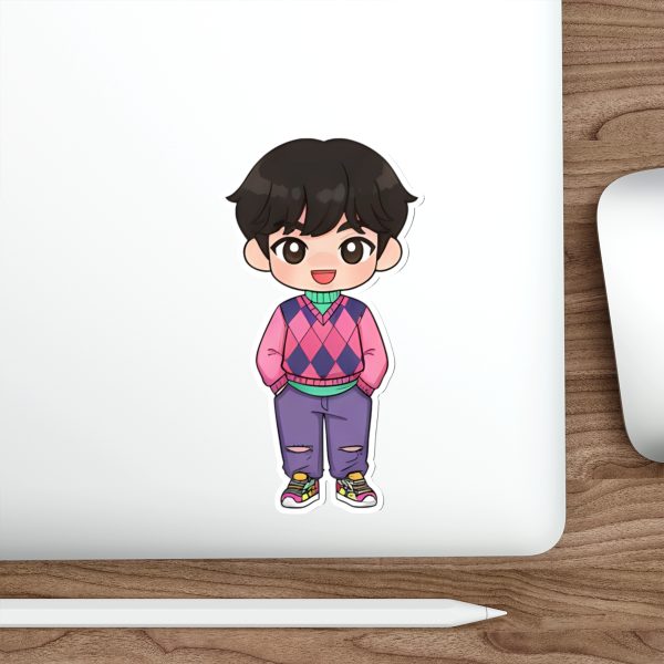 Cute K-Pop Character Stickers, Kawaii Laptop Decor, Gift for Friends, Kids Stickers, Journal Bomb, Aesthetic Stationery - Image 17