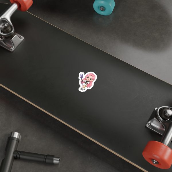 Kawaii Character Die-Cut Stickers, Cute Laptop Decals, Unique Gift for Teens, Anime Stickers for Water Bottles, Fun Decor - Image 3