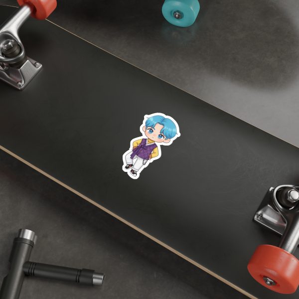 Charming K-Pop Die-Cut Stickers, Cute Korean Character Vinyl Decals for Laptops, Water Bottles, Scrapbooking, Party Favors - Image 11