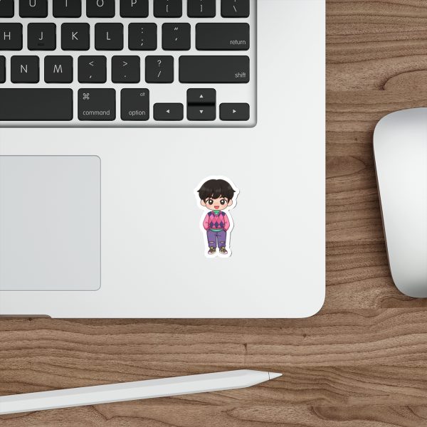Cute K-Pop Character Stickers, Kawaii Laptop Decor, Gift for Friends, Kids Stickers, Journal Bomb, Aesthetic Stationery - Image 2
