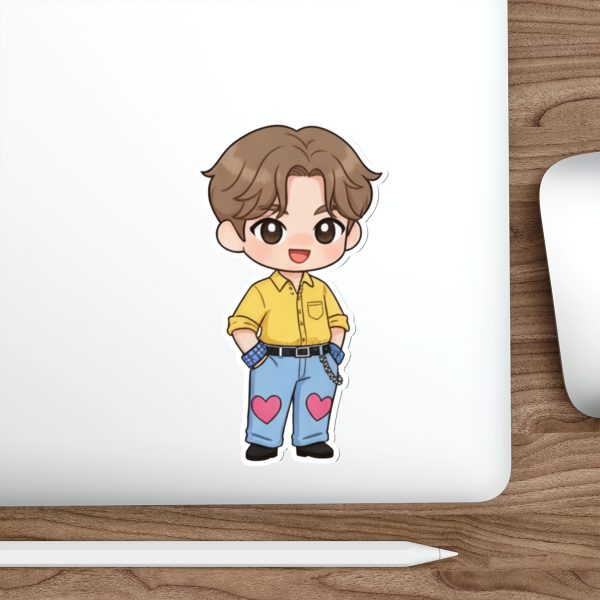 Cute Character Die-Cut Stickers for Laptop, Phone, Decor, Kids' Crafts, Gift, Aesthetic - Image 17