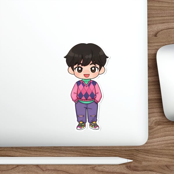 Cute K-Pop Character Stickers, Kawaii Laptop Decor, Gift for Friends, Kids Stickers, Journal Bomb, Aesthetic Stationery - Image 14
