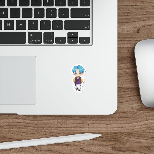 Charming K-Pop Die-Cut Stickers, Cute Korean Character Vinyl Decals for Laptops, Water Bottles, Scrapbooking, Party Favors - Image 2