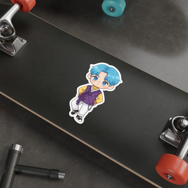 Charming K-Pop Die-Cut Stickers, Cute Korean Character Vinyl Decals for Laptops, Water Bottles, Scrapbooking, Party Favors - Image 18