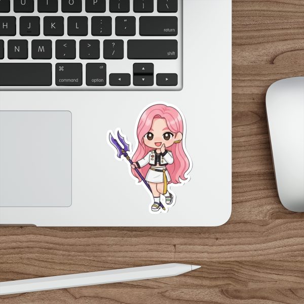 Kawaii Character Die-Cut Stickers, Cute Laptop Decals, Unique Gift for Teens, Anime Stickers for Water Bottles, Fun Decor - Image 10