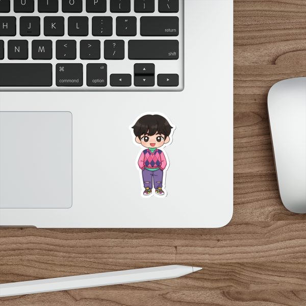 Cute K-Pop Character Stickers, Kawaii Laptop Decor, Gift for Friends, Kids Stickers, Journal Bomb, Aesthetic Stationery - Image 6