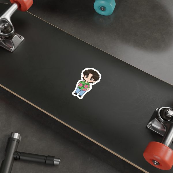 Vibrant Die-Cut Stickers for Personalization, Laptop Decor, Gift for Friends, Cute Character Stickers, Summer Vibes Accessories - Image 7