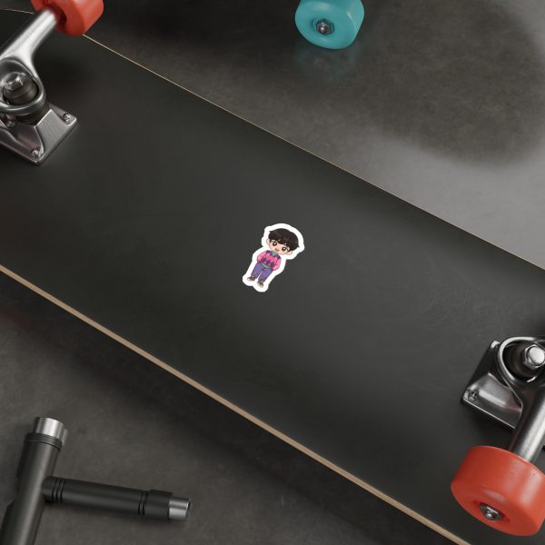 Cute K-Pop Character Stickers, Kawaii Laptop Decor, Gift for Friends, Kids Stickers, Journal Bomb, Aesthetic Stationery - Image 3