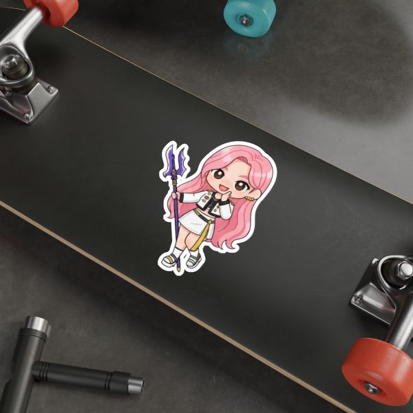 Kawaii Character Die-Cut Stickers, Cute Laptop Decals, Unique Gift for Teens, Anime Stickers for Water Bottles, Fun Decor - Image 18