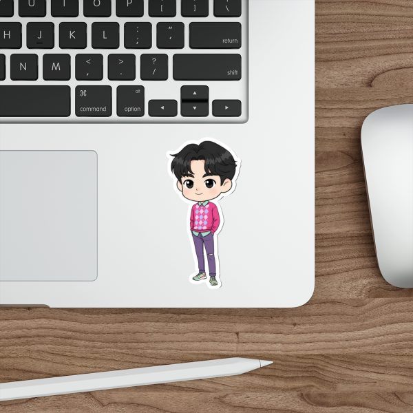 Cute K-Pop Character Die-Cut Stickers, Kawaii Laptop Decor, Fun Gifts for Kids, Trendy Accessories, Ideal for Journals, Water Bottles - Image 10