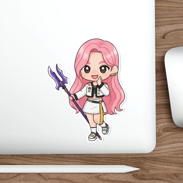 Kawaii Character Die-Cut Stickers, Cute Laptop Decals, Unique Gift for Teens, Anime Stickers for Water Bottles, Fun Decor - Image 17