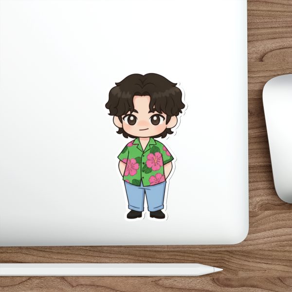 Vibrant Die-Cut Stickers for Personalization, Laptop Decor, Gift for Friends, Cute Character Stickers, Summer Vibes Accessories - Image 14