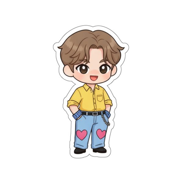 Cute Character Die-Cut Stickers for Laptop, Phone, Decor, Kids' Crafts, Gift, Aesthetic - Image 9