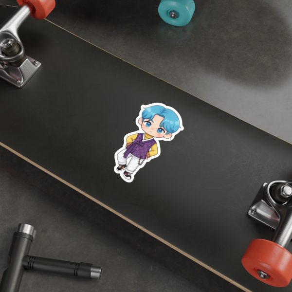 Charming K-Pop Die-Cut Stickers, Cute Korean Character Vinyl Decals for Laptops, Water Bottles, Scrapbooking, Party Favors - Image 15