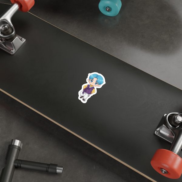 Charming K-Pop Die-Cut Stickers, Cute Korean Character Vinyl Decals for Laptops, Water Bottles, Scrapbooking, Party Favors - Image 7