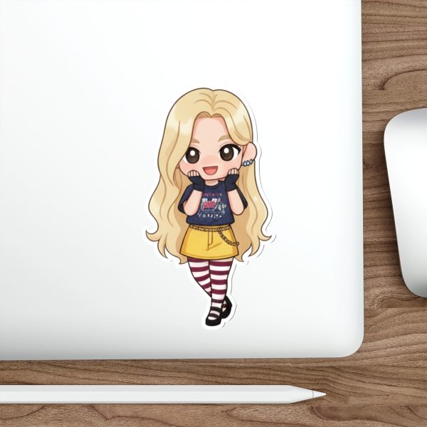 Cute Kawaii Character Die-Cut Stickers, Laptop Decals, Kids Party Favors, Cute Character Stickers, Gift for Anime Lovers - Image 17