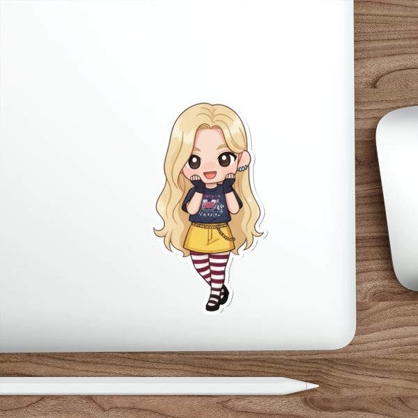 Cute Kawaii Character Die-Cut Stickers, Laptop Decals, Kids Party Favors, Cute Character Stickers, Gift for Anime Lovers - Image 14