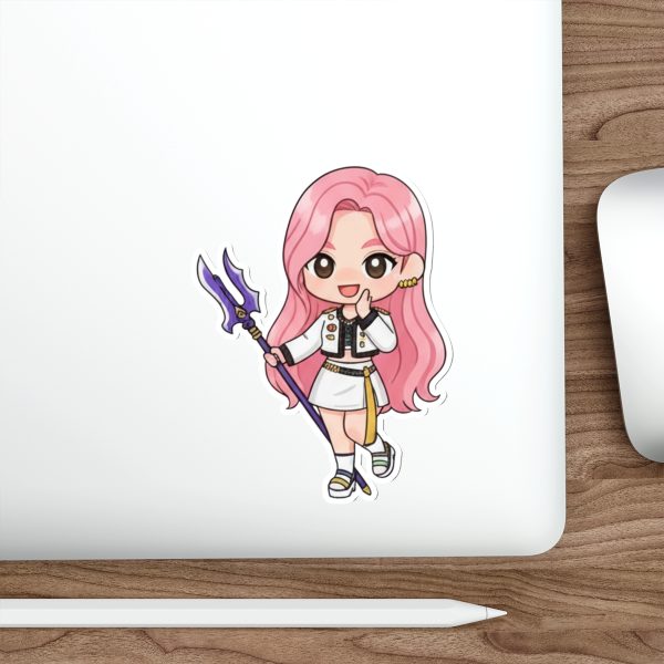 Kawaii Character Die-Cut Stickers, Cute Laptop Decals, Unique Gift for Teens, Anime Stickers for Water Bottles, Fun Decor - Image 14