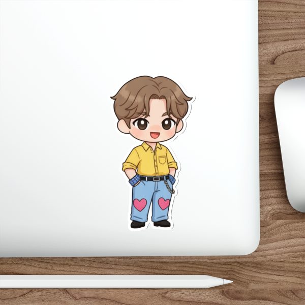 Cute Character Die-Cut Stickers for Laptop, Phone, Decor, Kids' Crafts, Gift, Aesthetic - Image 14