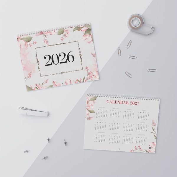 Kpop Wall Calendar 2026 | Floral Aesthetic Merch for Kpop Fans - Image 3