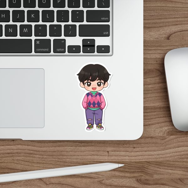 Cute K-Pop Character Stickers, Kawaii Laptop Decor, Gift for Friends, Kids Stickers, Journal Bomb, Aesthetic Stationery - Image 10