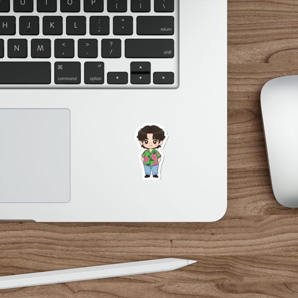 Vibrant Die-Cut Stickers for Personalization, Laptop Decor, Gift for Friends, Cute Character Stickers, Summer Vibes Accessories - Image 2