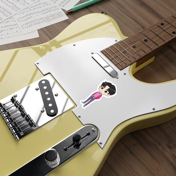 Cute K-Pop Character Die-Cut Stickers, Kawaii Laptop Decor, Fun Gifts for Kids, Trendy Accessories, Ideal for Journals, Water Bottles - Image 12