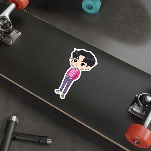 Cute K-Pop Character Die-Cut Stickers, Kawaii Laptop Decor, Fun Gifts for Kids, Trendy Accessories, Ideal for Journals, Water Bottles - Image 18