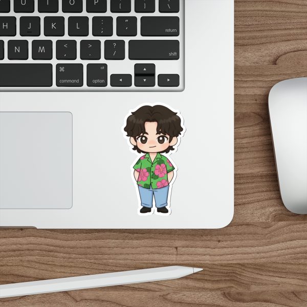 Vibrant Die-Cut Stickers for Personalization, Laptop Decor, Gift for Friends, Cute Character Stickers, Summer Vibes Accessories - Image 10
