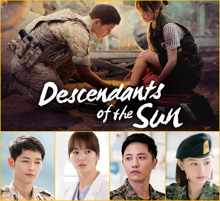 Descendants Of The Sun Kdrama Cast 1